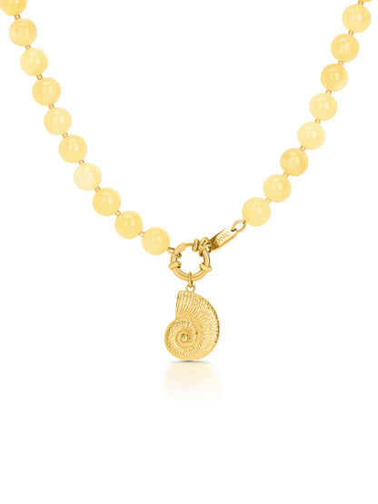 One Neckmess Carmela Yellow Necklace
