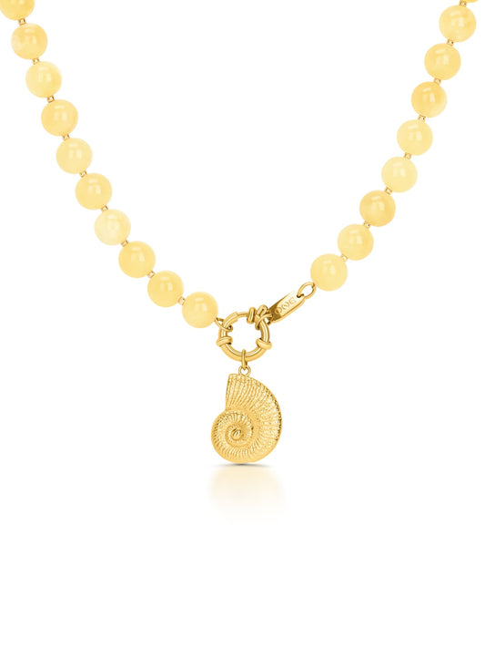 One Neckmess Carmela Yellow Necklace