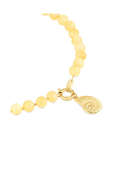 One Neckmess Carmela Yellow Necklace