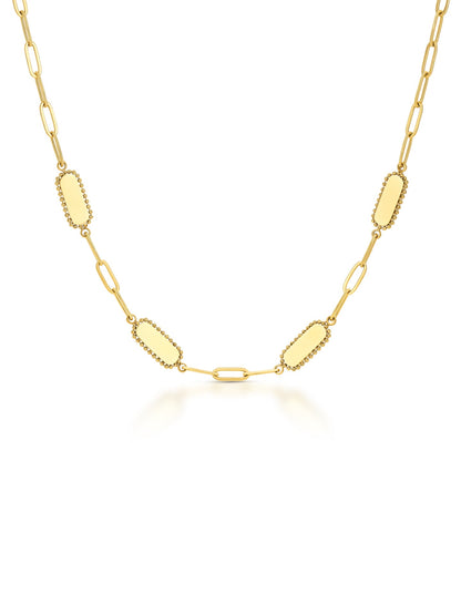 One Necklace Neckmess Engrave Four
