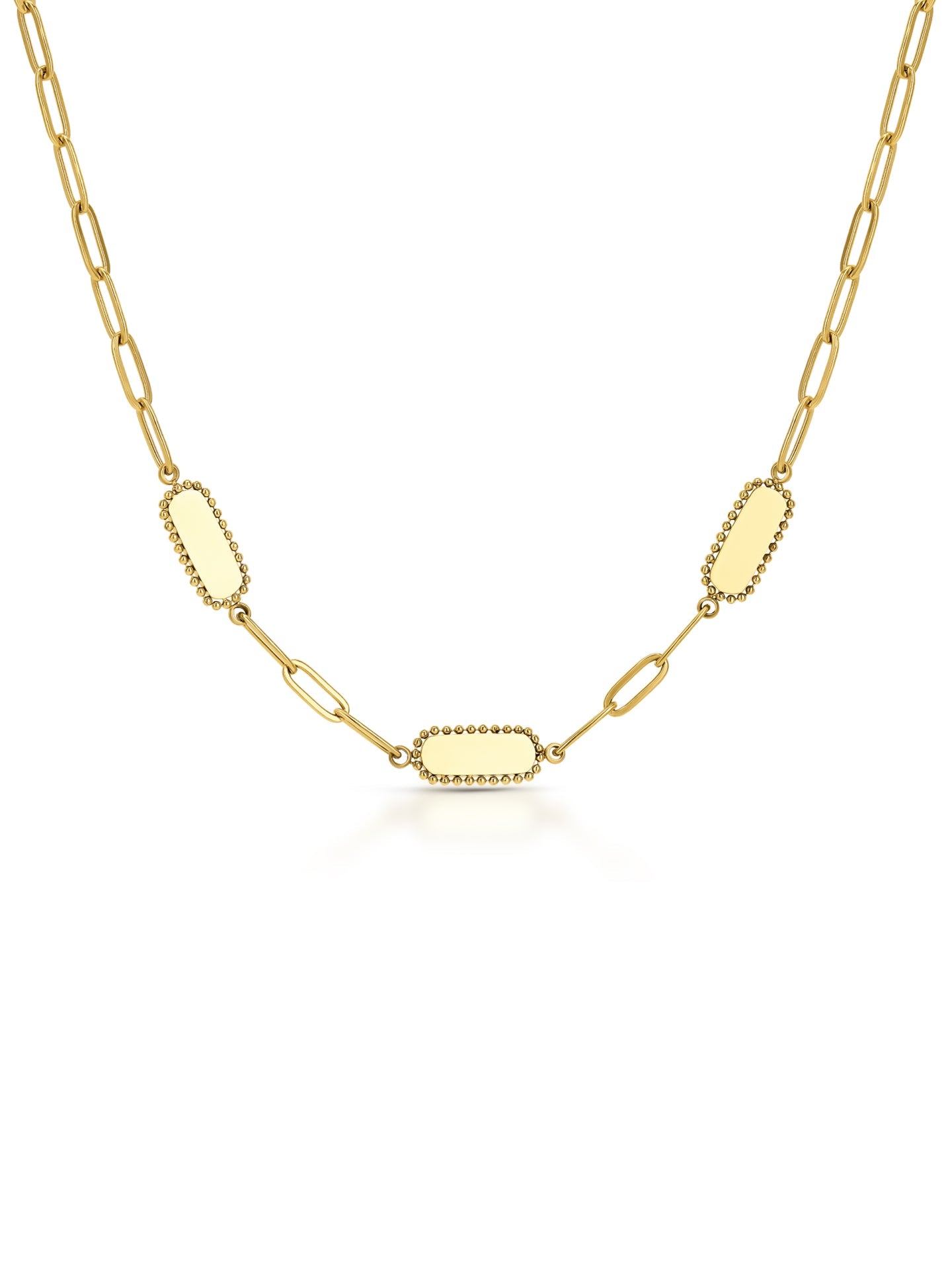 One Necklace Neckmess Engrave Trio