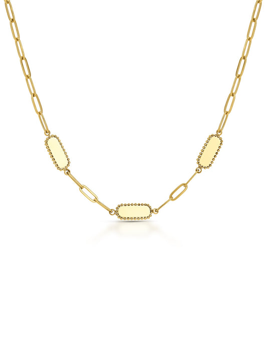 One Necklace Neckmess Engrave Trio
