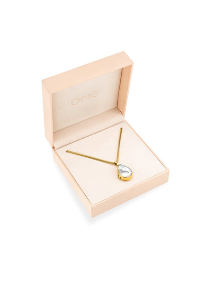 One Pearl Memories Locket Necklace