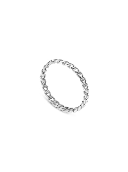 One London Ring 39 Silver