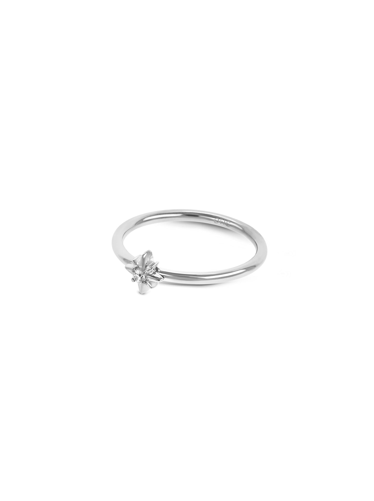 One London Ring 41 Silver