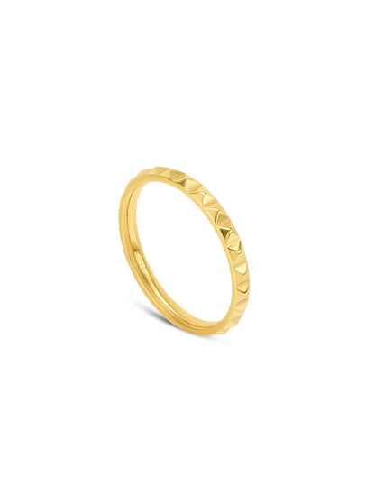 One London Ring 43 Gold