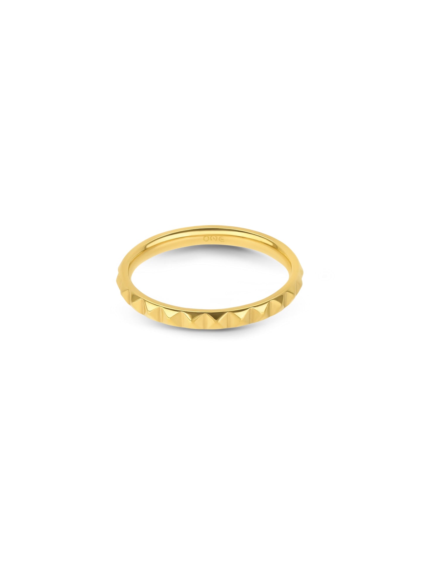 One London Ring 43 Gold