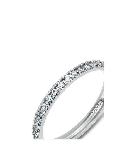 One London Ring 45 Silver
