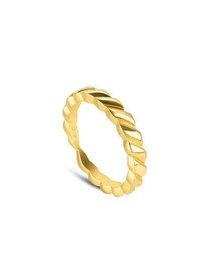 One London Ring 50 Gold
