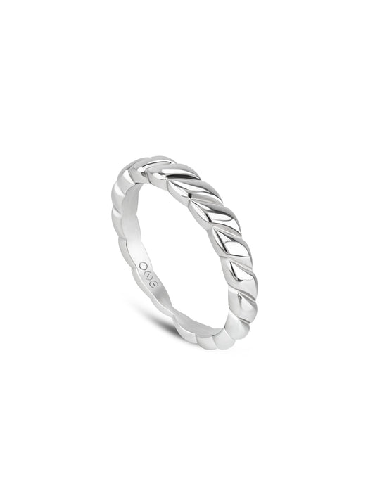 One London Ring 50 Silver