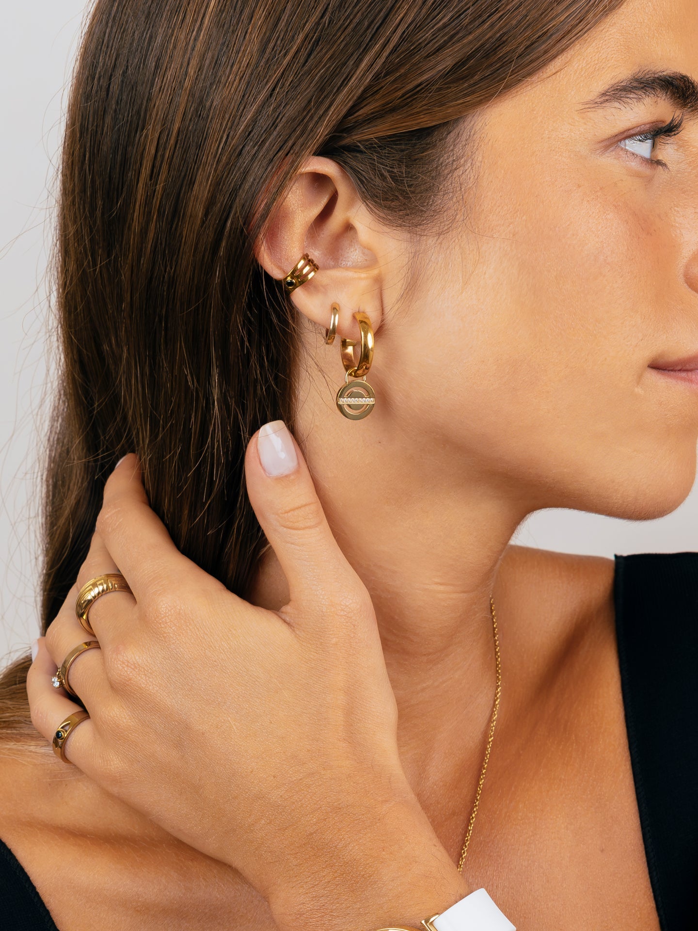 One Paths Cuff Earring