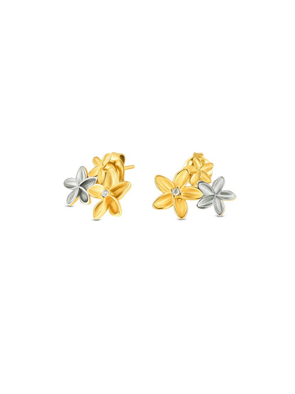 One Fleur Bicolor Earrings