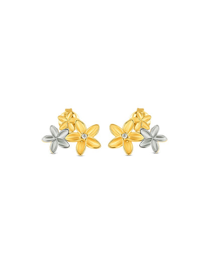 One Fleur Bicolor Earrings