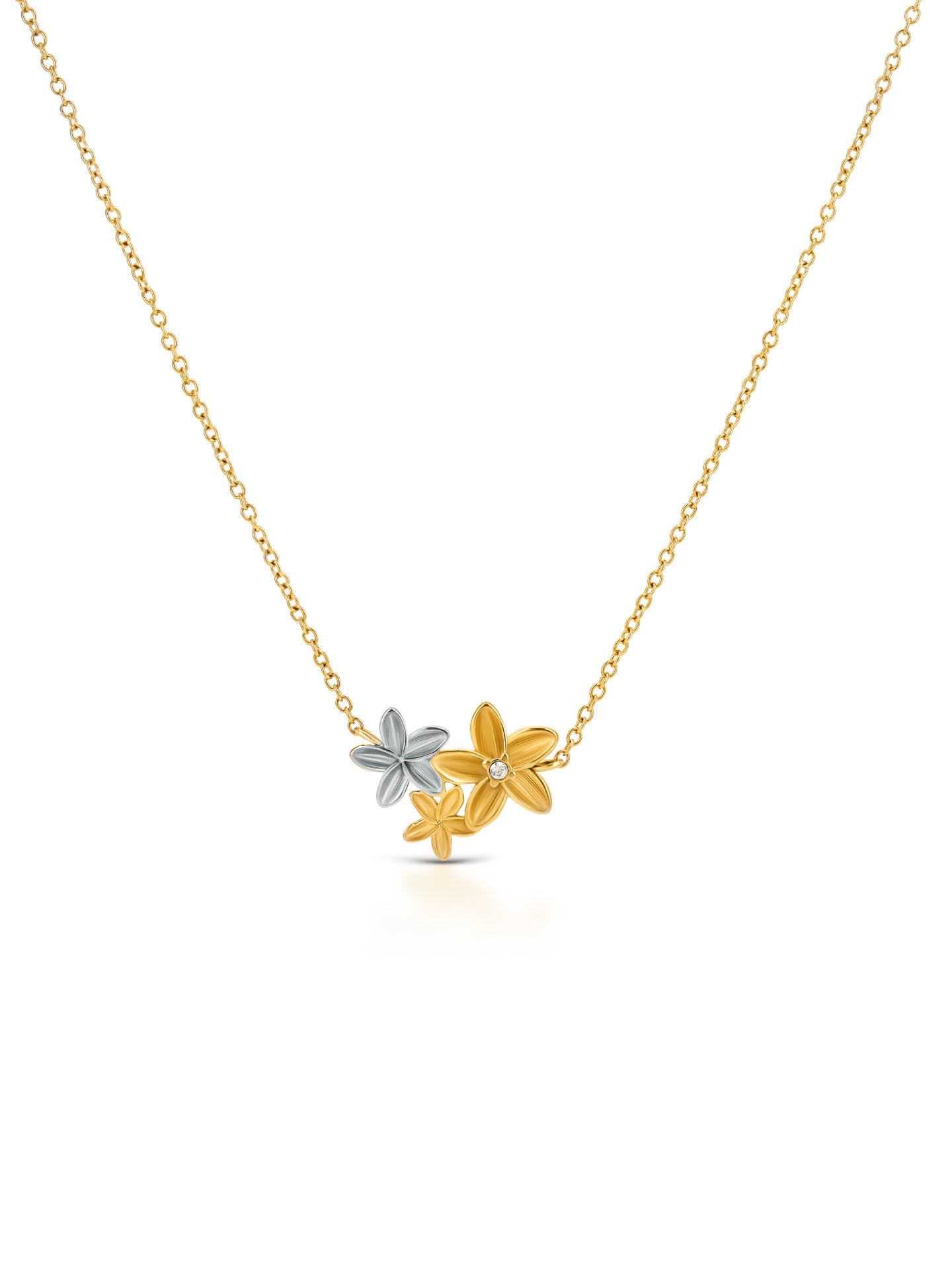 One Fleur Bicolor Necklace