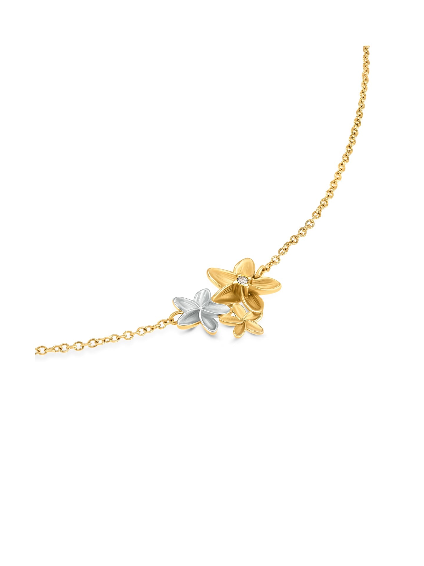 One Fleur Bicolor Necklace
