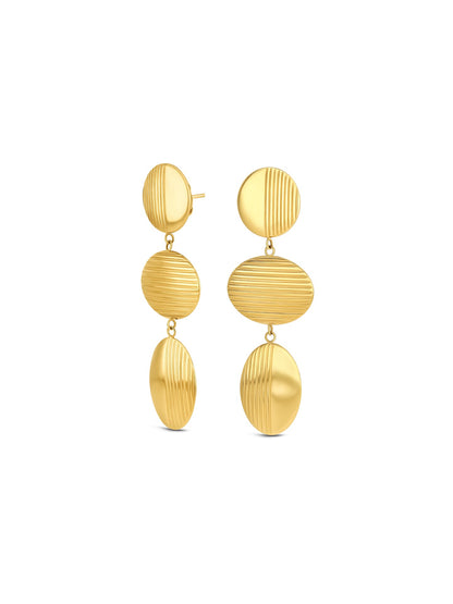 One Plissé Long Earrings