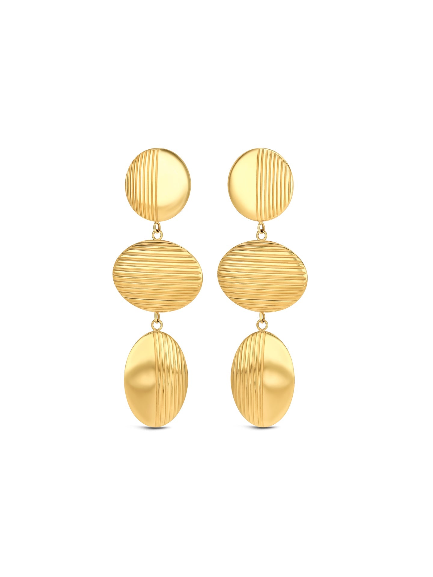One Plissé Long Earrings