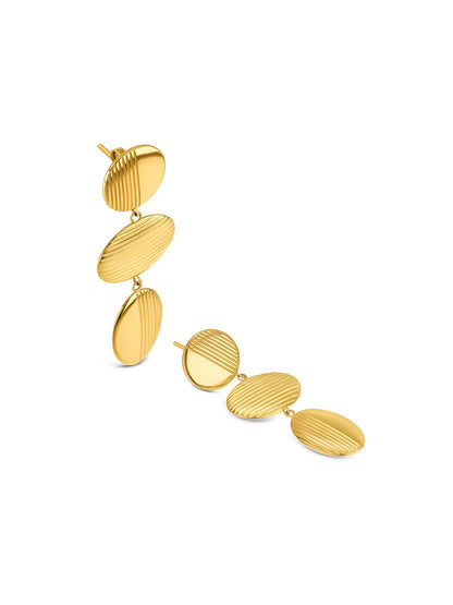 One Plissé Long Earrings