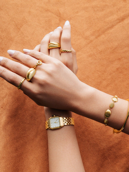 One Plissé Ring