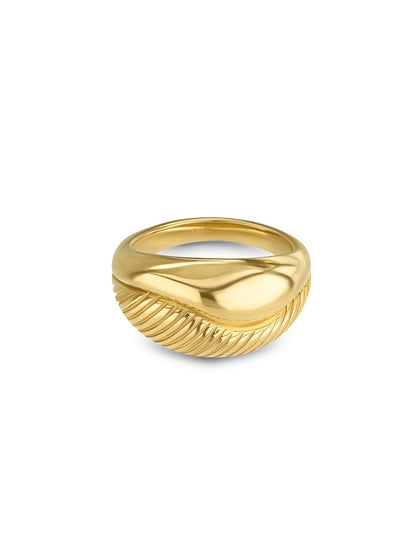 One Plissé Ring