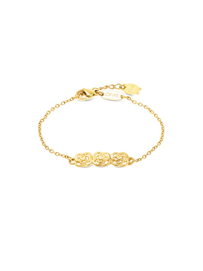 One Rose Trio Bracelet