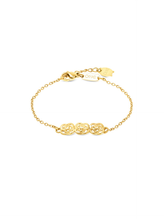 One Rose Trio Bracelet
