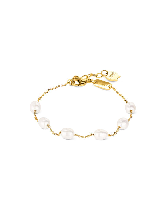 One Rose Infinite Pearl Bracelet