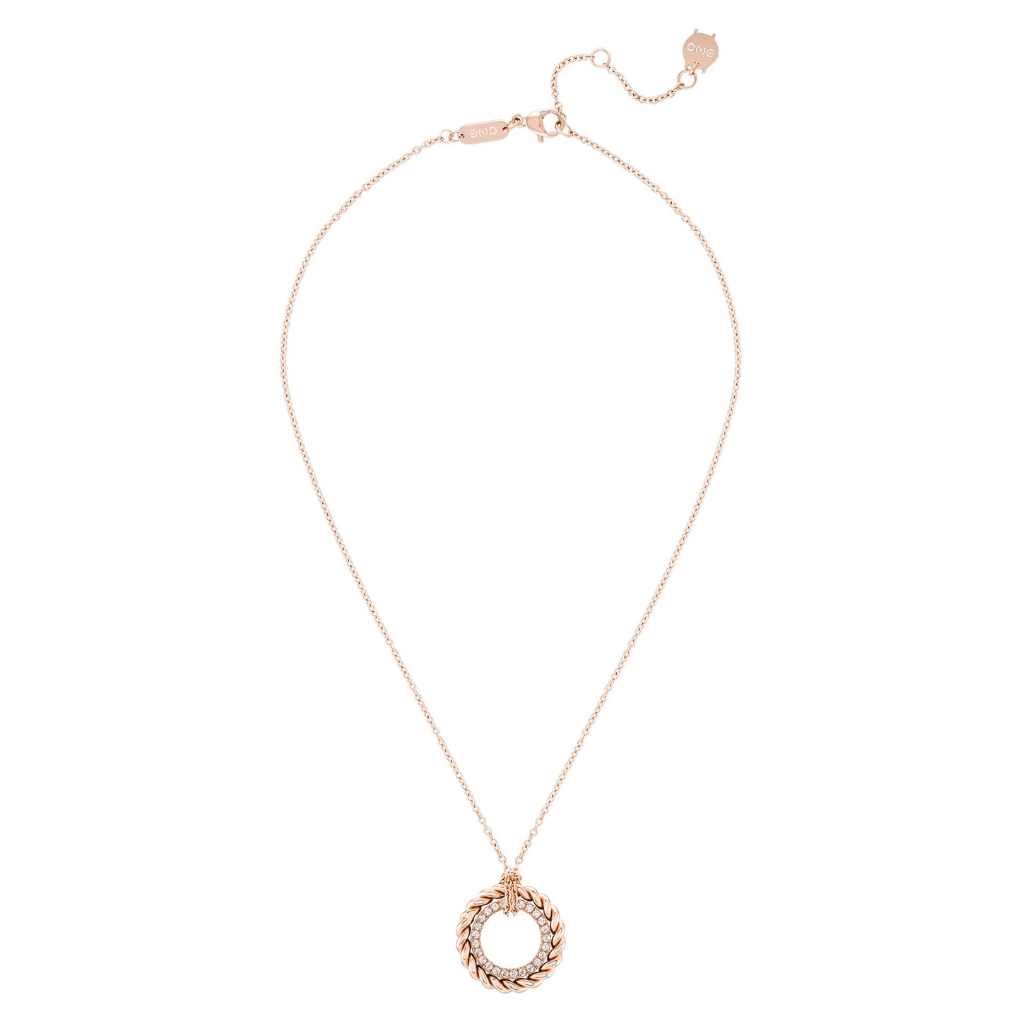 One Rosen Circle Necklace
