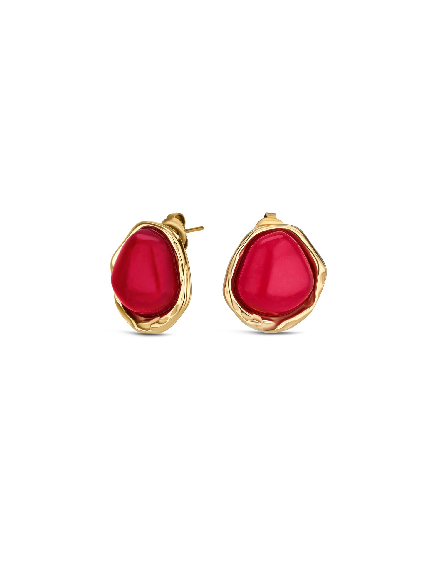 One Red Flame Earrings
