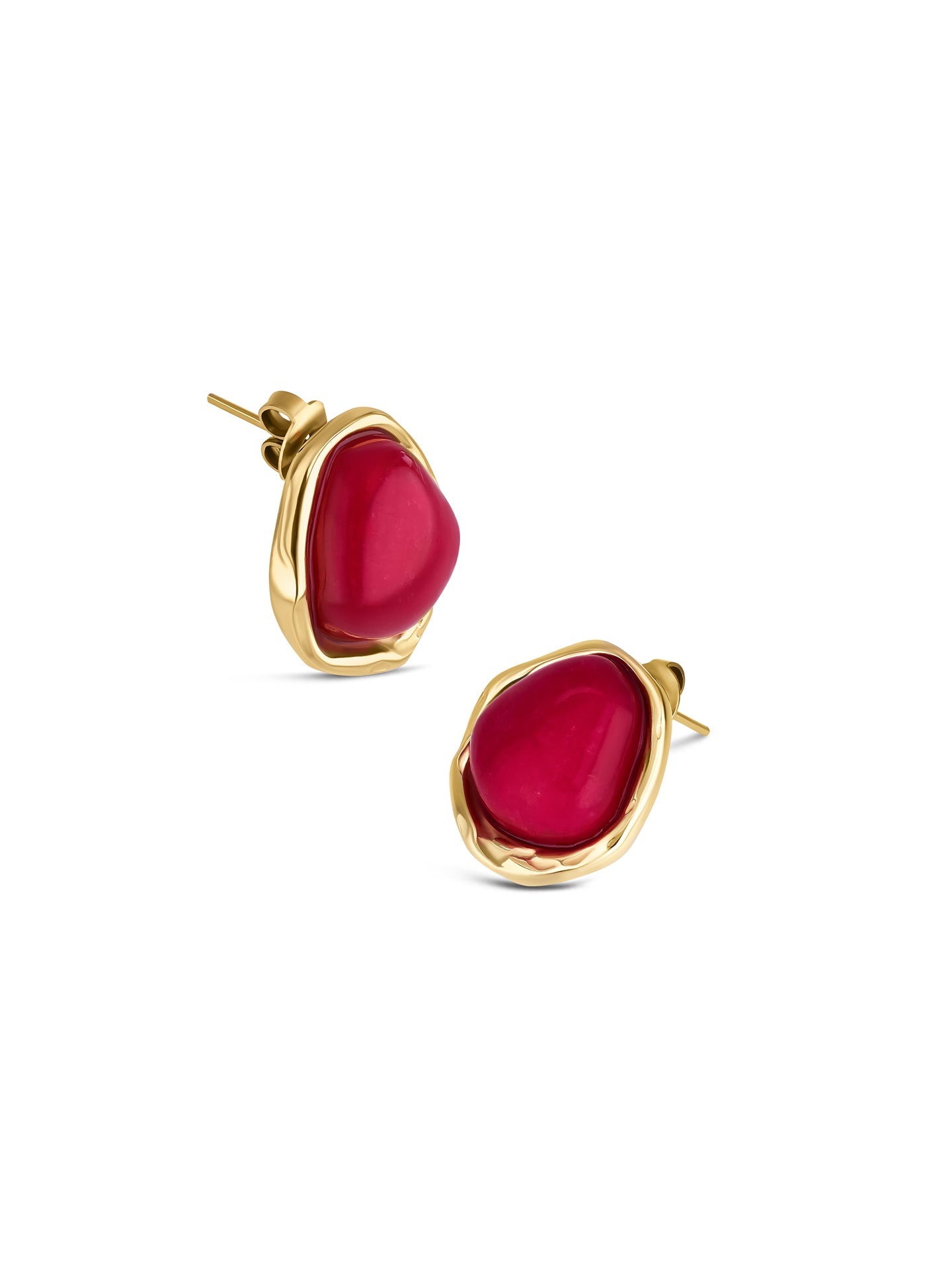 One Red Flame Earrings