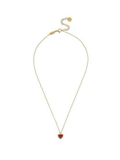 One Red Flame Necklace