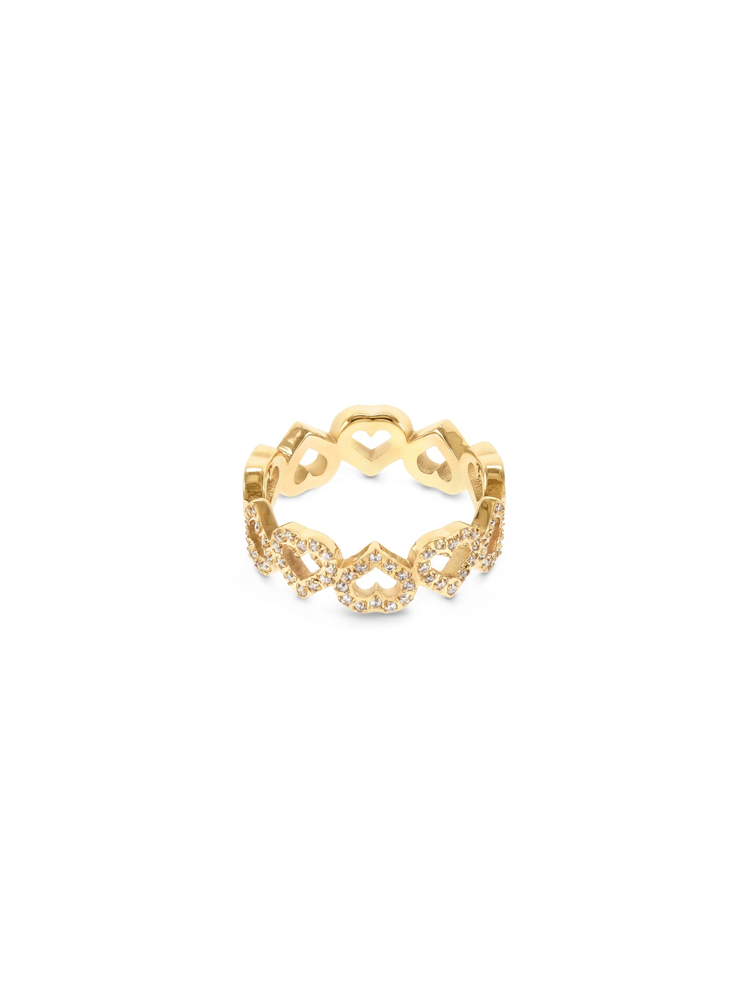 One Reflexions Heart Ring