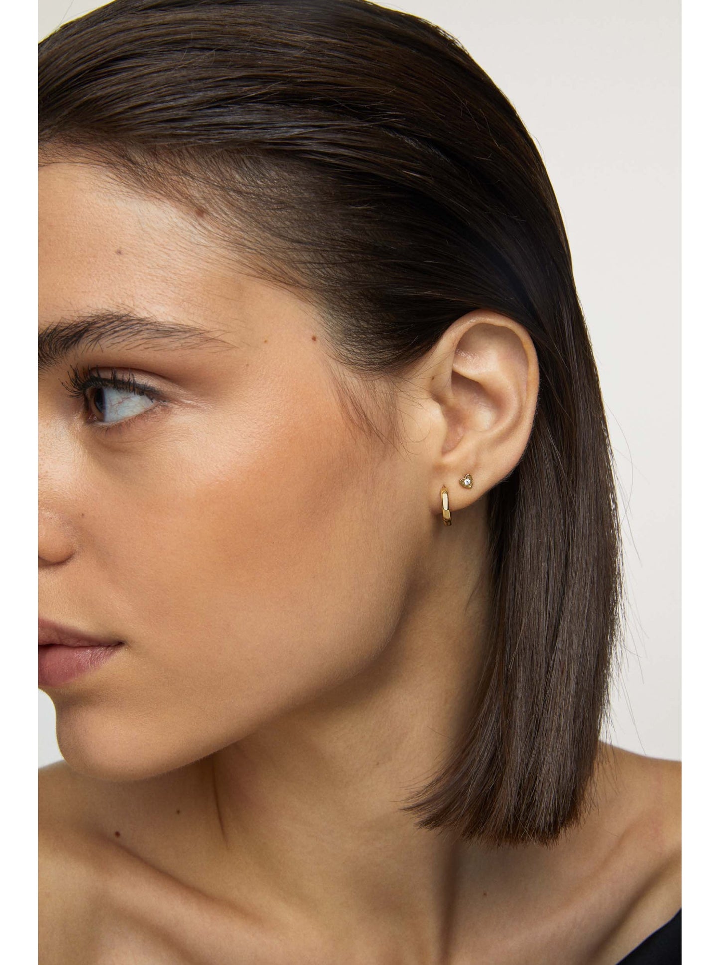 One Golden Four Earring Set