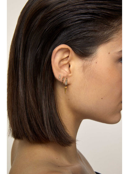 One Golden Harmony Earring Set