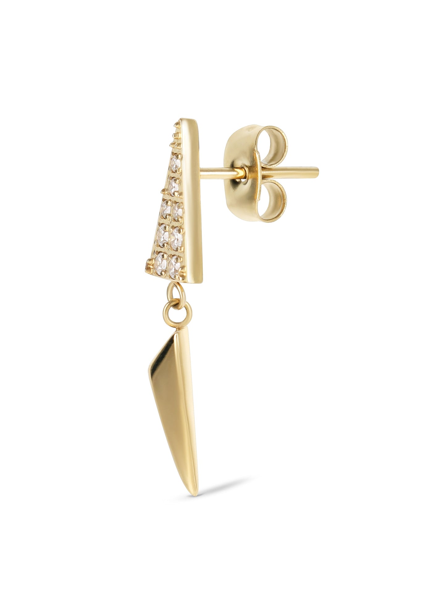 One Golden Harmony Earring Set