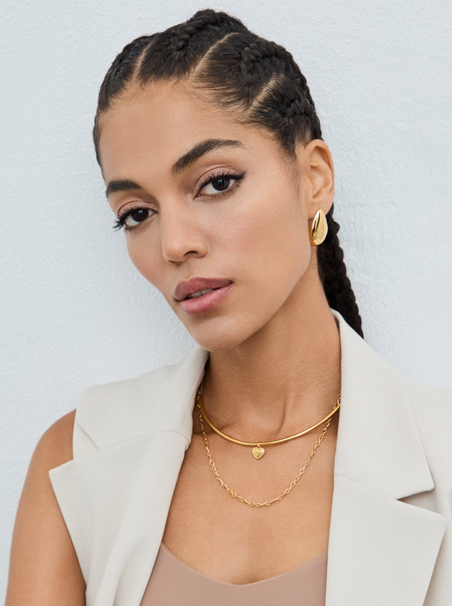 One Trinity Gold Necklace & Charms Set