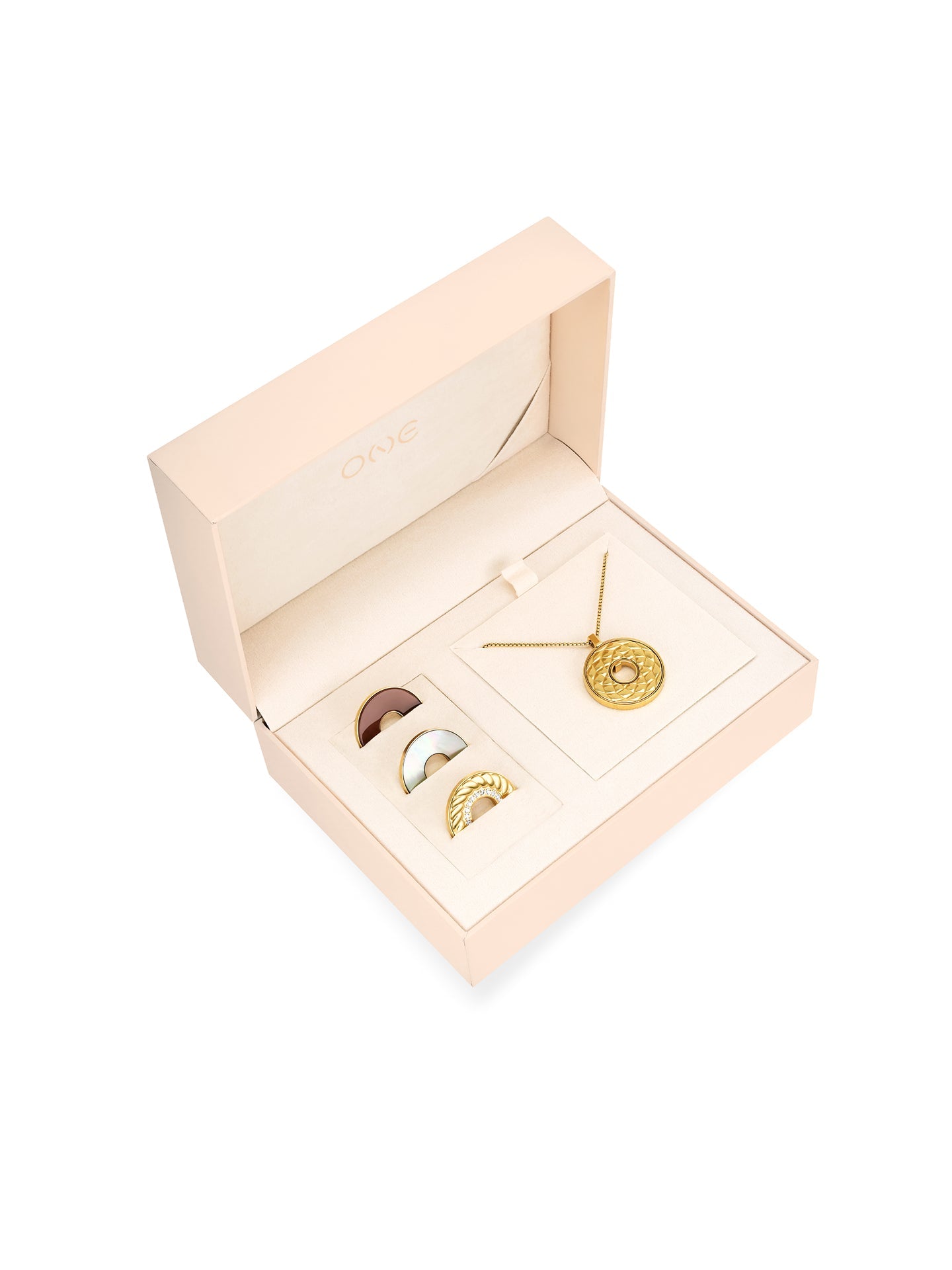 One Mood Crystal Necklace Set