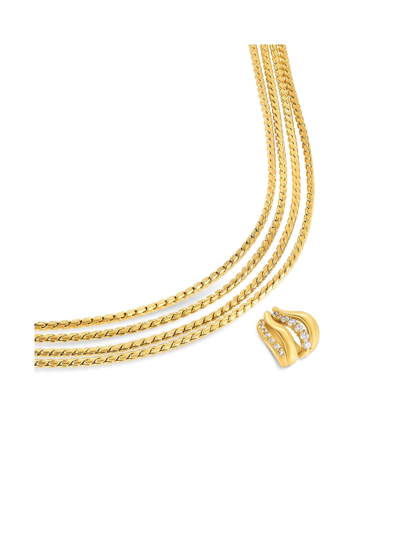 One Stella Necklace & Earring Set