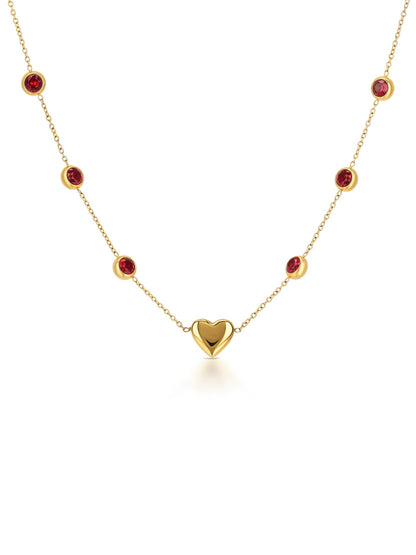 One Red Necklace Sets