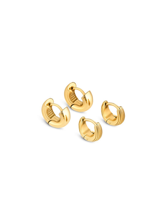 One Plissé Earring Set