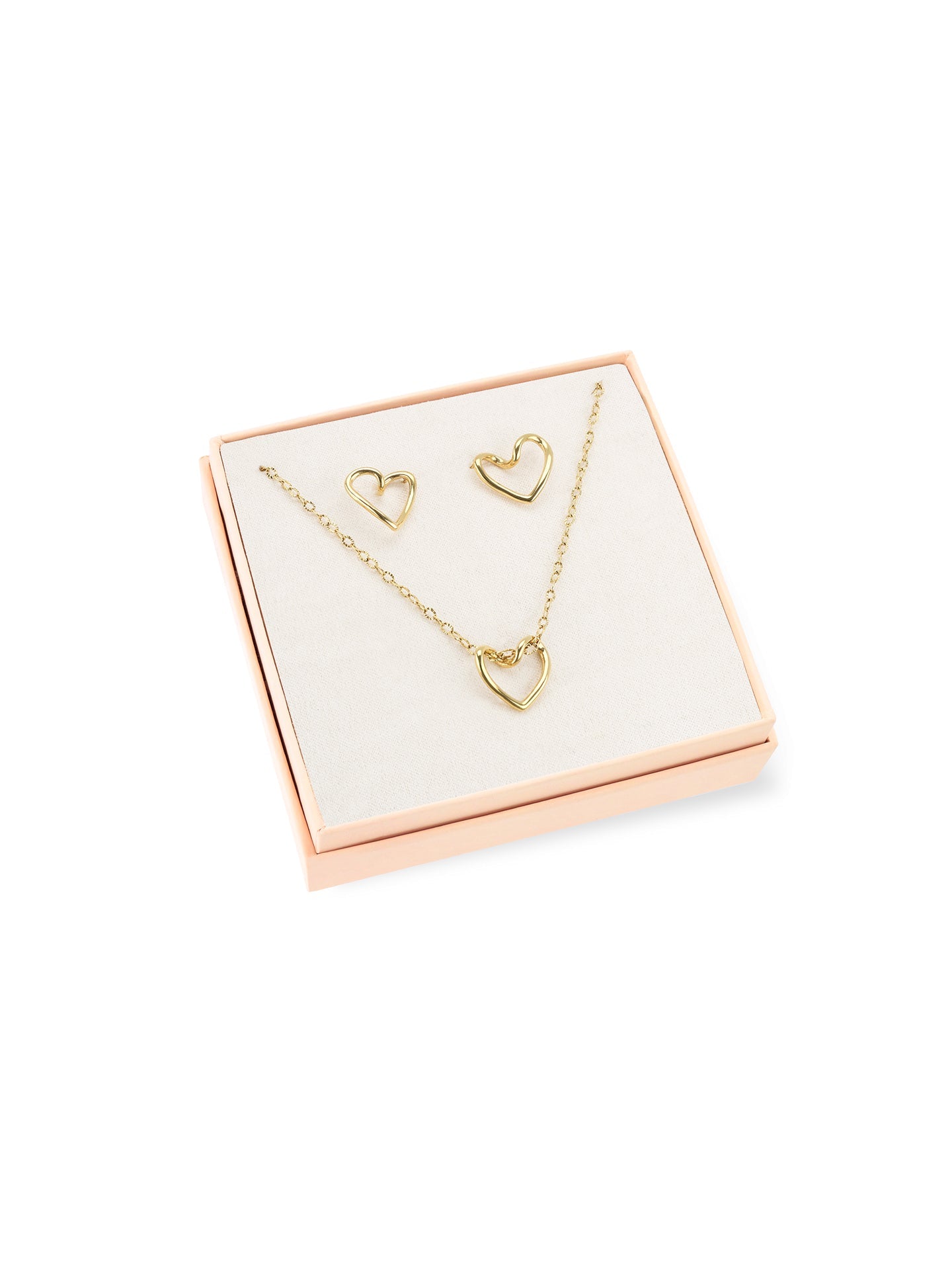 One Amour Necklace & Earrings Set