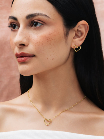 One Amour Necklace & Earrings Set