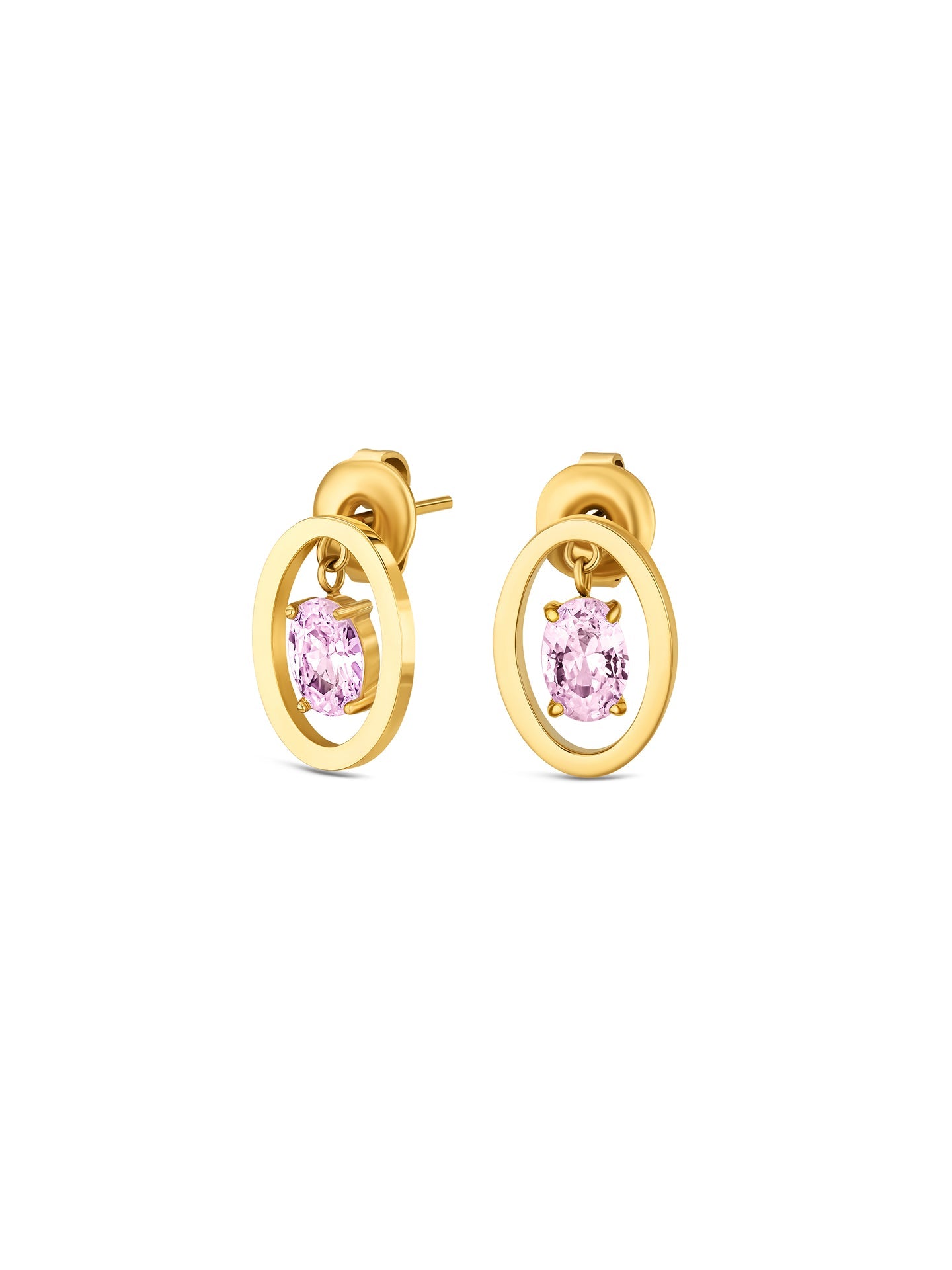 One Birthstone June Necklace & Earrings Set