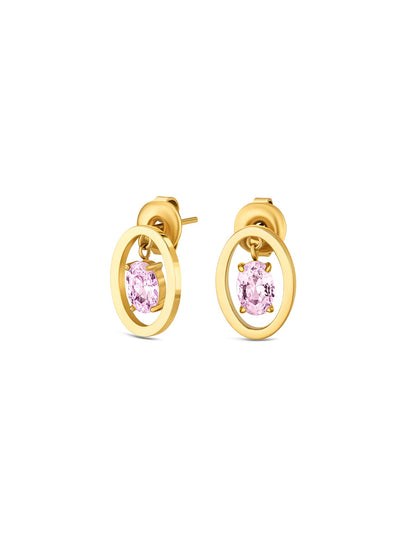 One Birthstone June Necklace & Earrings Set
