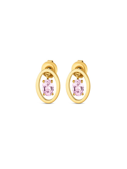 One Birthstone June Necklace & Earrings Set