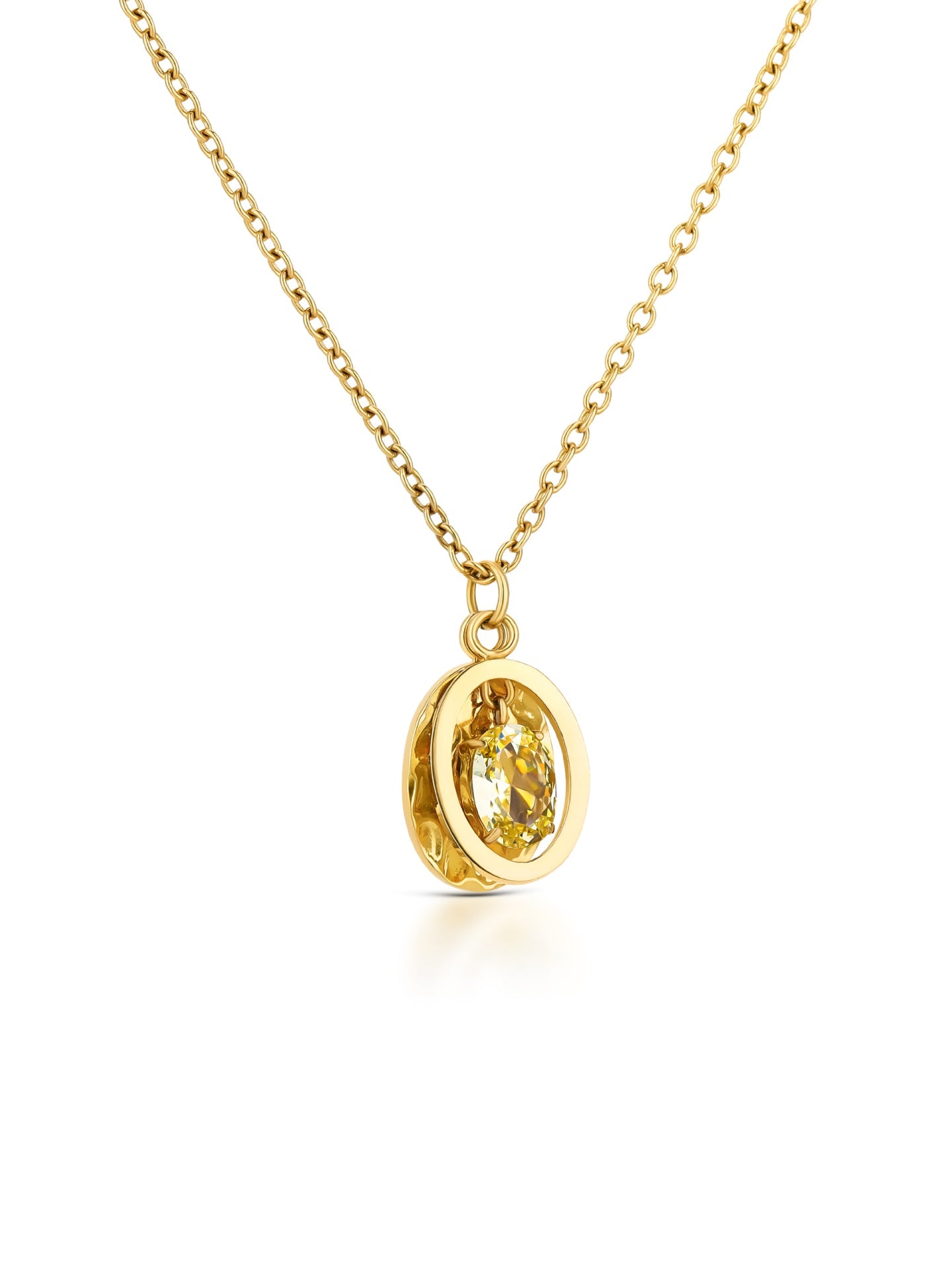 One Birthstone October Necklace & Earrings Set