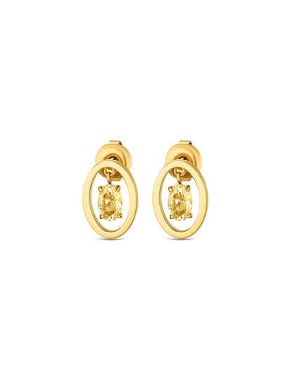 One Birthstone October Necklace & Earrings Set