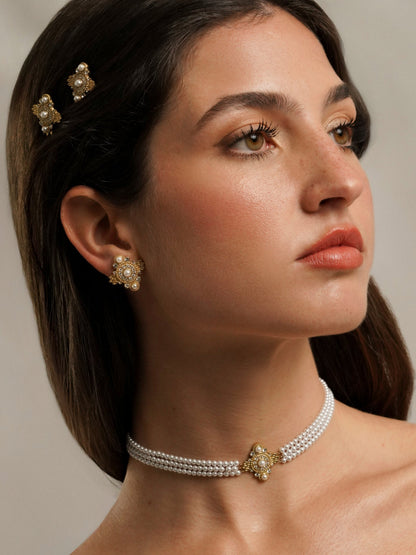One Ophelia Necklace & Earring Set
