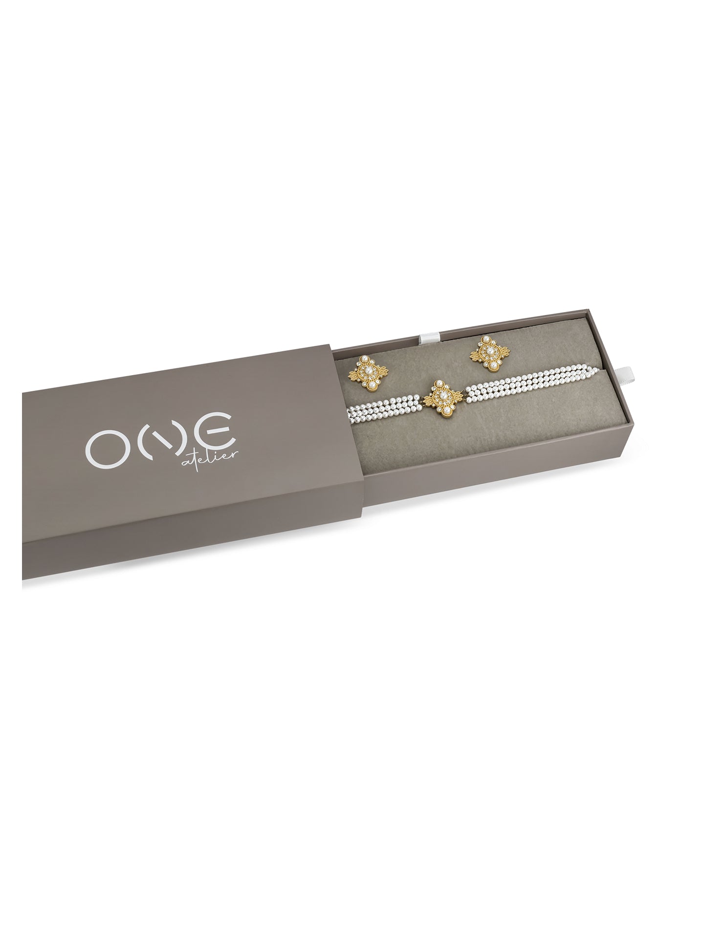 One Ophelia Necklace & Earring Set
