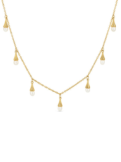 One Sea Pearl Necklace & Earrings Set